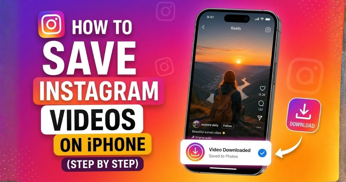 How to Save Instagram Videos on iPhone (Step by Step Guide)